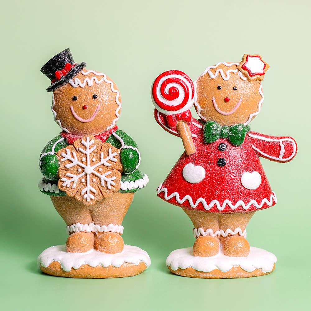 A Cheerful Giver - Wholesale Christmas Decoration - Mrs. Swirl Gingerbread — Christmas, Holiday Decorations3