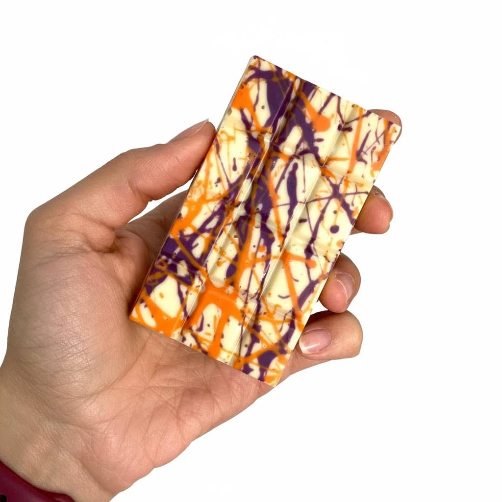 Aladdin - Wholesale Chocolate Bar - White Dubai Chocolate Mango Passion Fruit Popping 75g