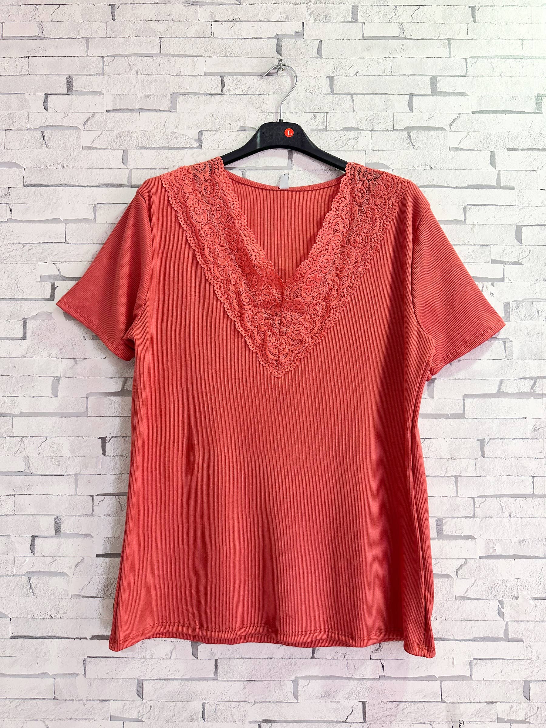 ZAFA PARIS - Wholesale Blouse - Women's - 80F01H47-T-shirt designed in extra stretch viscose3