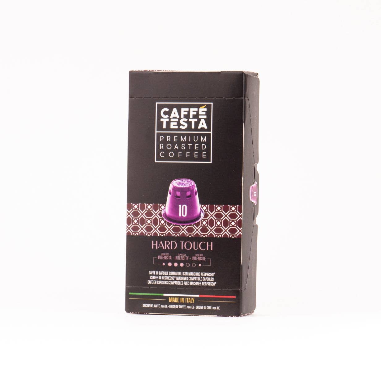TESTA CAFFE SRL – Cápsulas de café por atacado – Cápsulas Nespresso HARD TOUCH