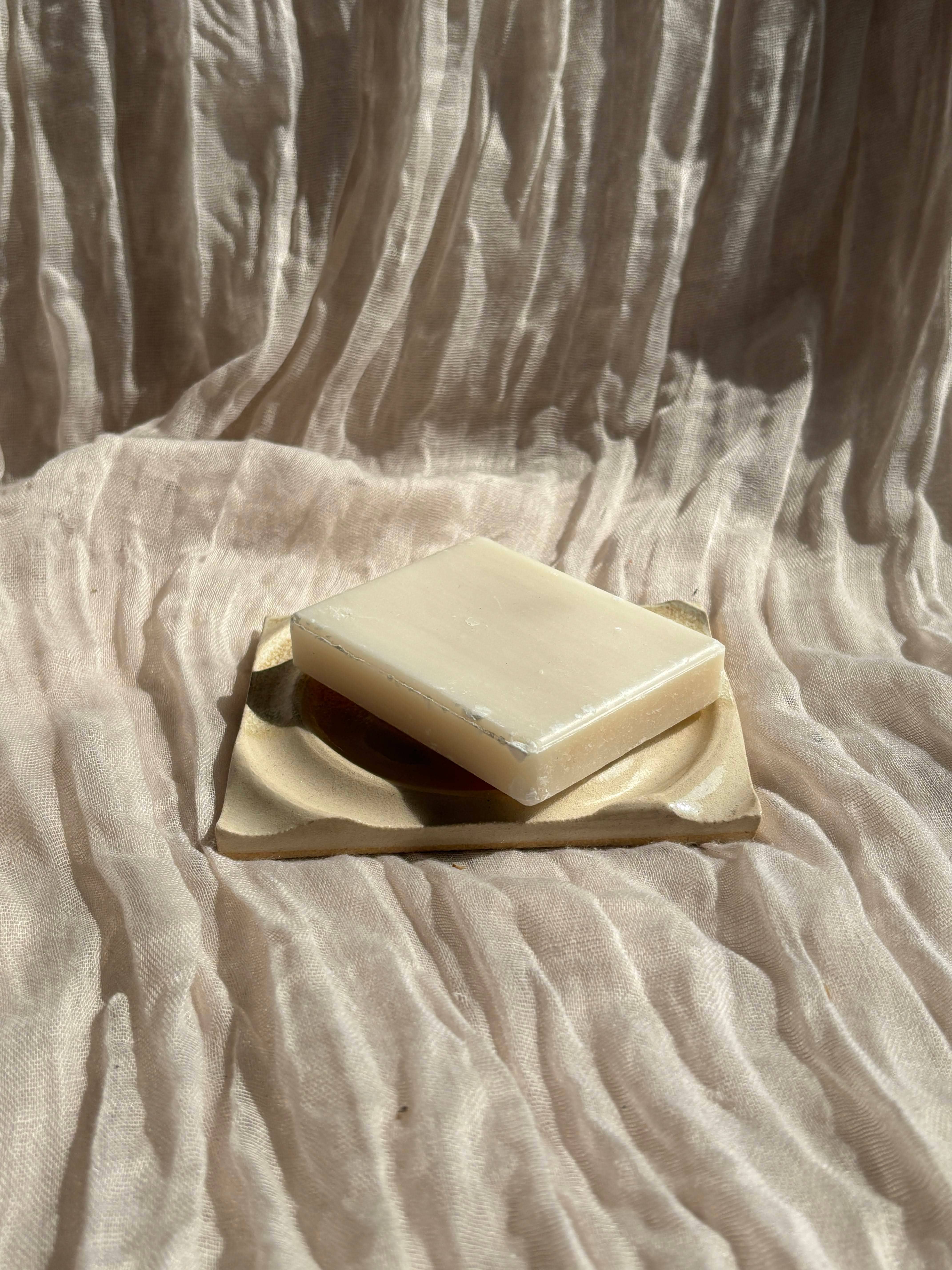 Charlotte Manser Ceramics - Wholesale Bath soap dish - Low Tide Rectangular Soap Dish3