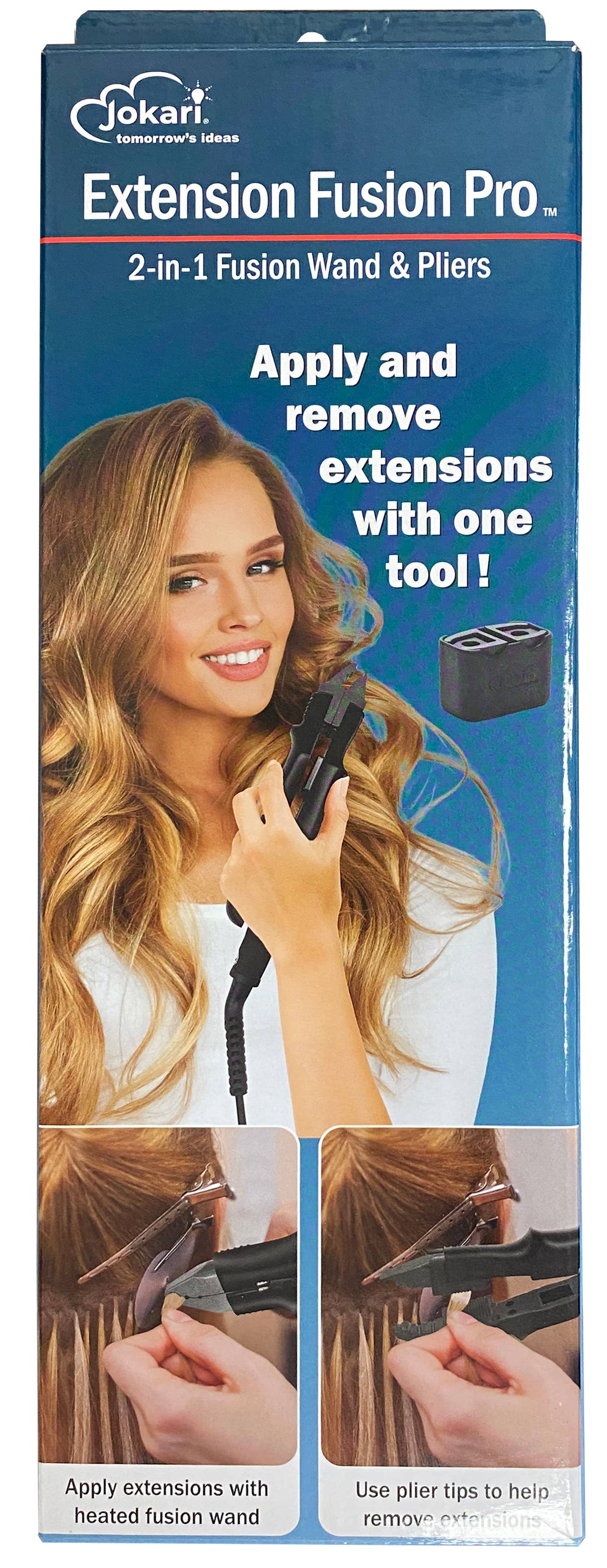 Jokari - Wholesale Hair Extensions - Extension Fusion Pro™ • 2-in-1 Fusion Wand and Pliers0