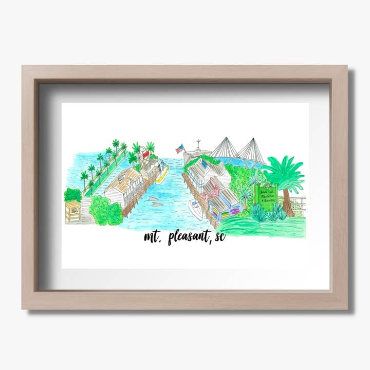 Mt. Gradevole, stampa SC per la vendita all'ingrosso da parte di Island Haus Co