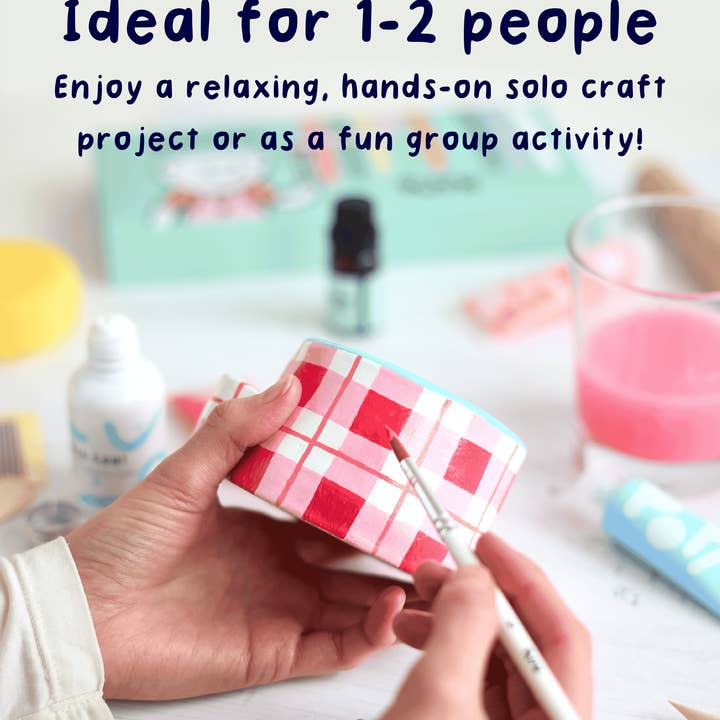 Pott'd - Wholesale DIY Craft Kit - Home Pottery Candle Making Kit6