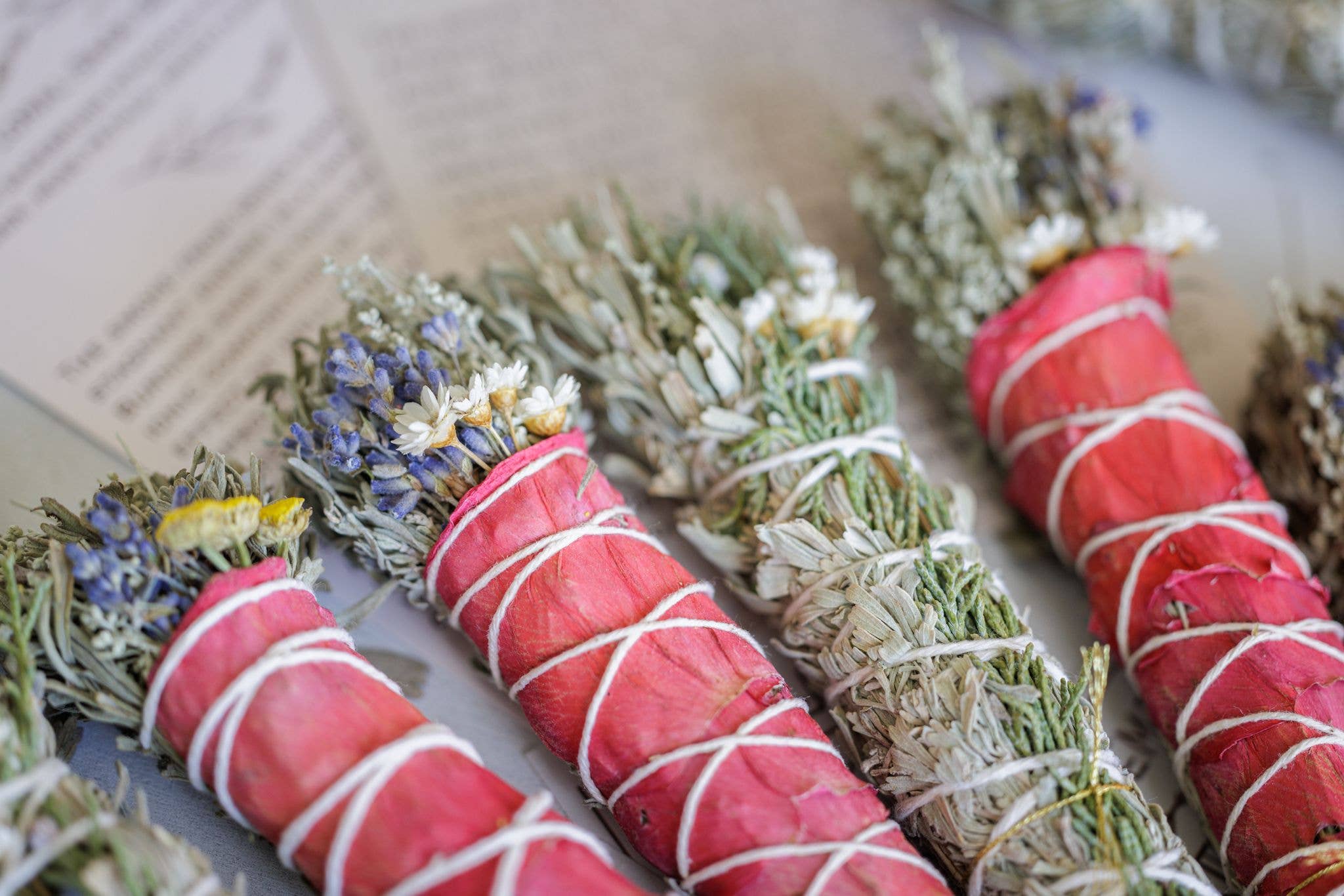 Elements of Sage - Wholesale Sage Bundle - Floral Sage Bundle with crystal, label & info card.5