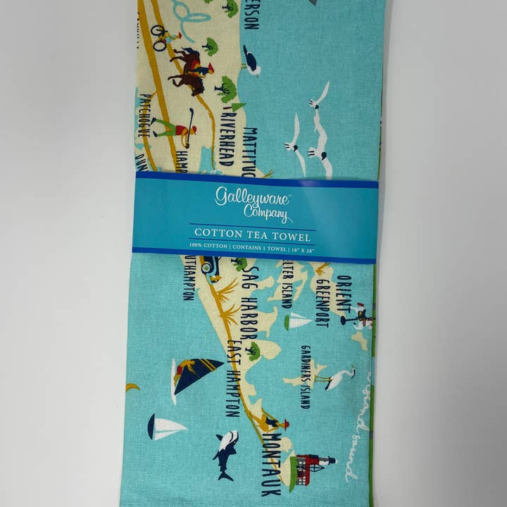 Long Island Tea Towel for wholesale by Galleyware