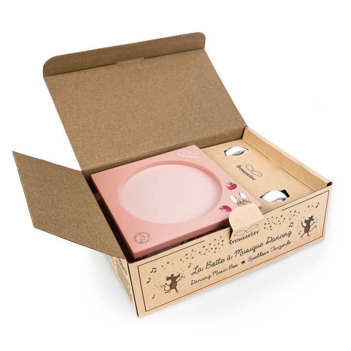TROUSSELIER SAS - Wholesale Music Box - Kids & Baby - Dancing Peter Rabbit© Music Box Strawberries - Easter