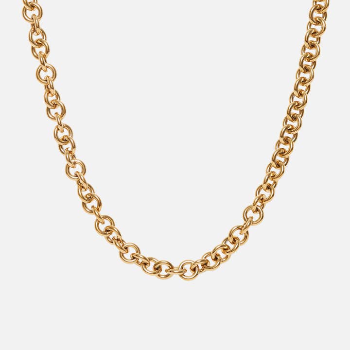 Strand vandtæt guldkæde halskæde for engroshandel hos and danu