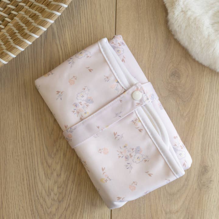 Baby Travel Changing Mats - Darling Buds for wholesale by Modern Cloth Nappies