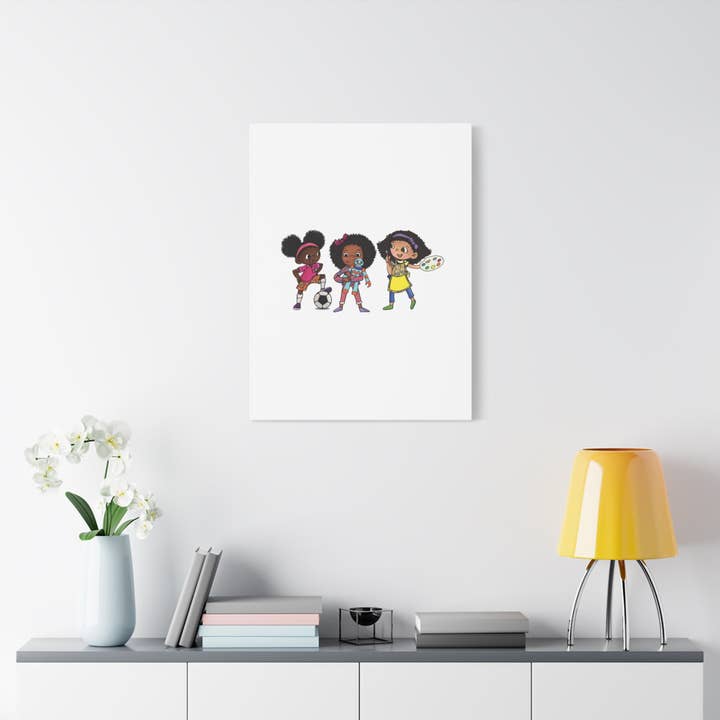 Ikuzi Dolls - Wholesale Art Print - Kids & Baby - Kids' Canvas Wall Art - Playful Characters for Creative Spaces187