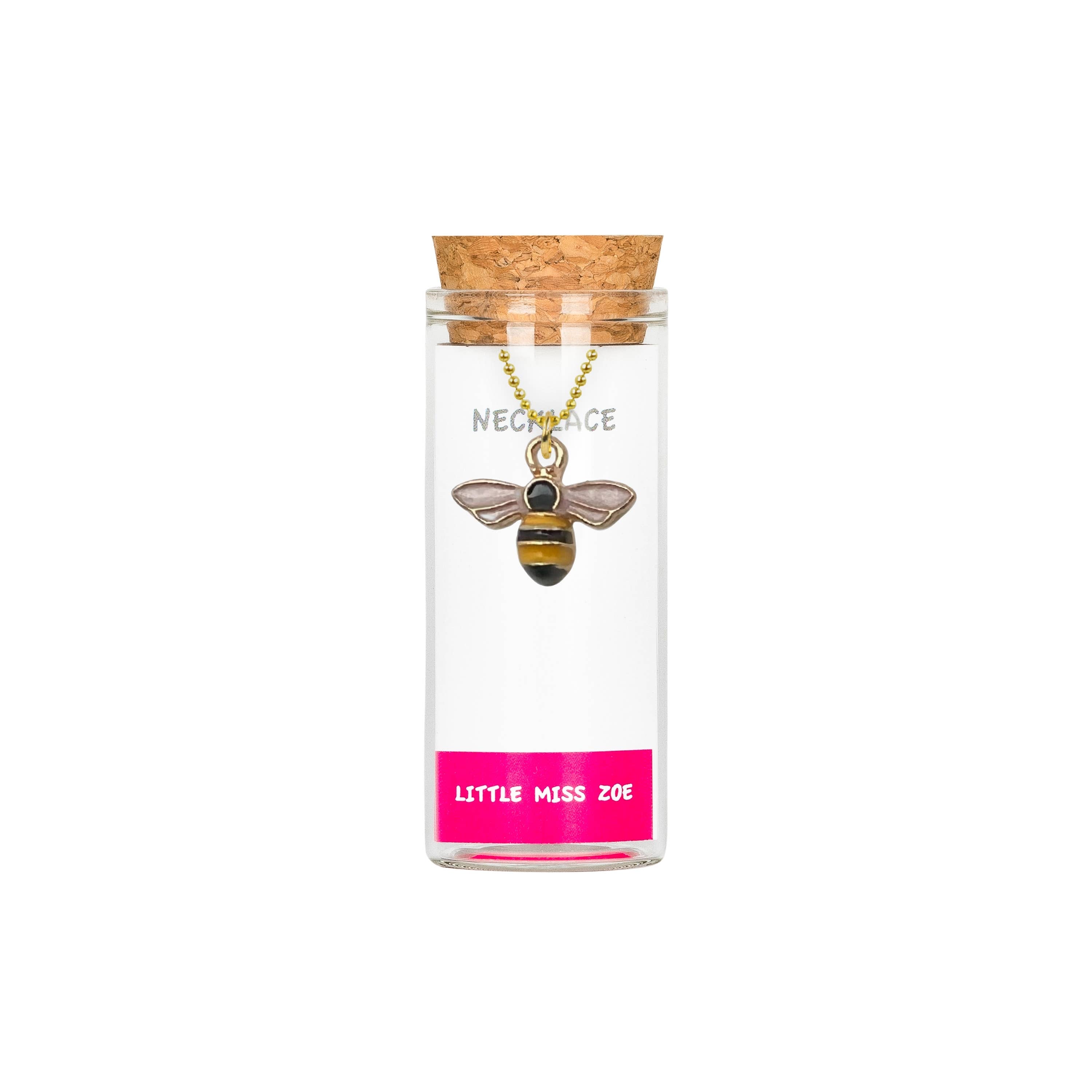 Little Miss Zoe - Wholesale Kids Necklace - Kids - Kids Charm Necklace in a glass bottle80
