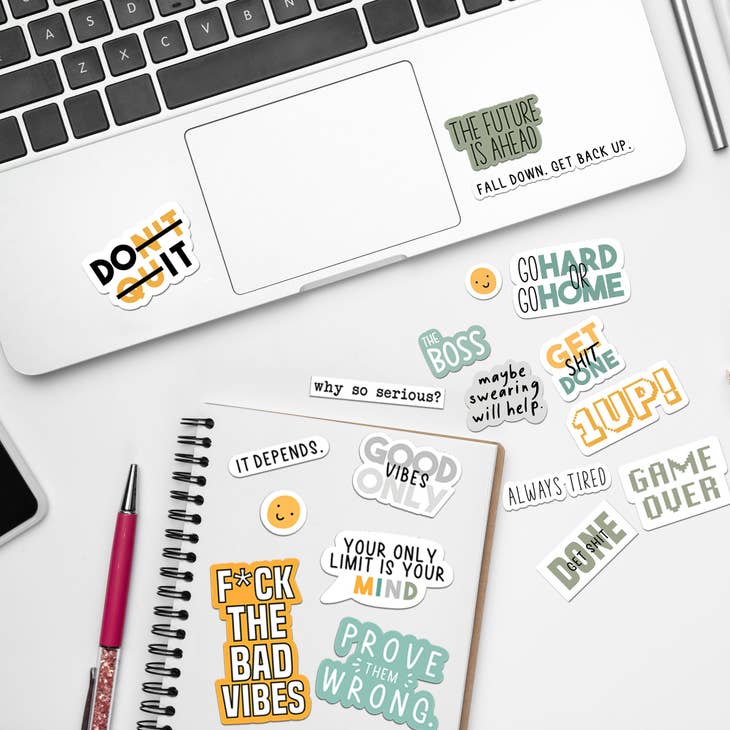 Inspirational Quote Stickers Wholesale sticker supplier 