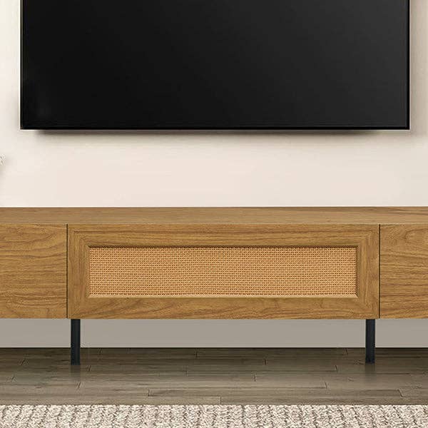 39F Inc. - Wholesale Cabinet - TV Stand for TVs up to 80'' , Modern Farmhouse Media Console20