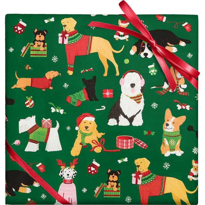 Paper Source Wholesale - Wholesale Wrapping Paper Roll - Good Boys Christmas Wrap