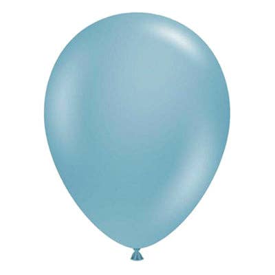 Premium Slate Blue Latex Balloon Packs for wholesale on Faire