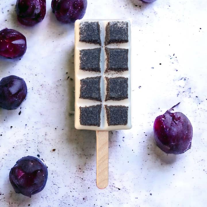 Greek Alchemist – wholesale Bar Soap – SHEA BUTTER ORGANIC WAFFLE BAR WITH GRAPE CENTED BLACk OPIUM0