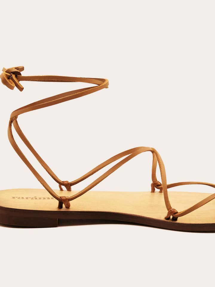 Leather ribbons for wholesale by Rarámuri