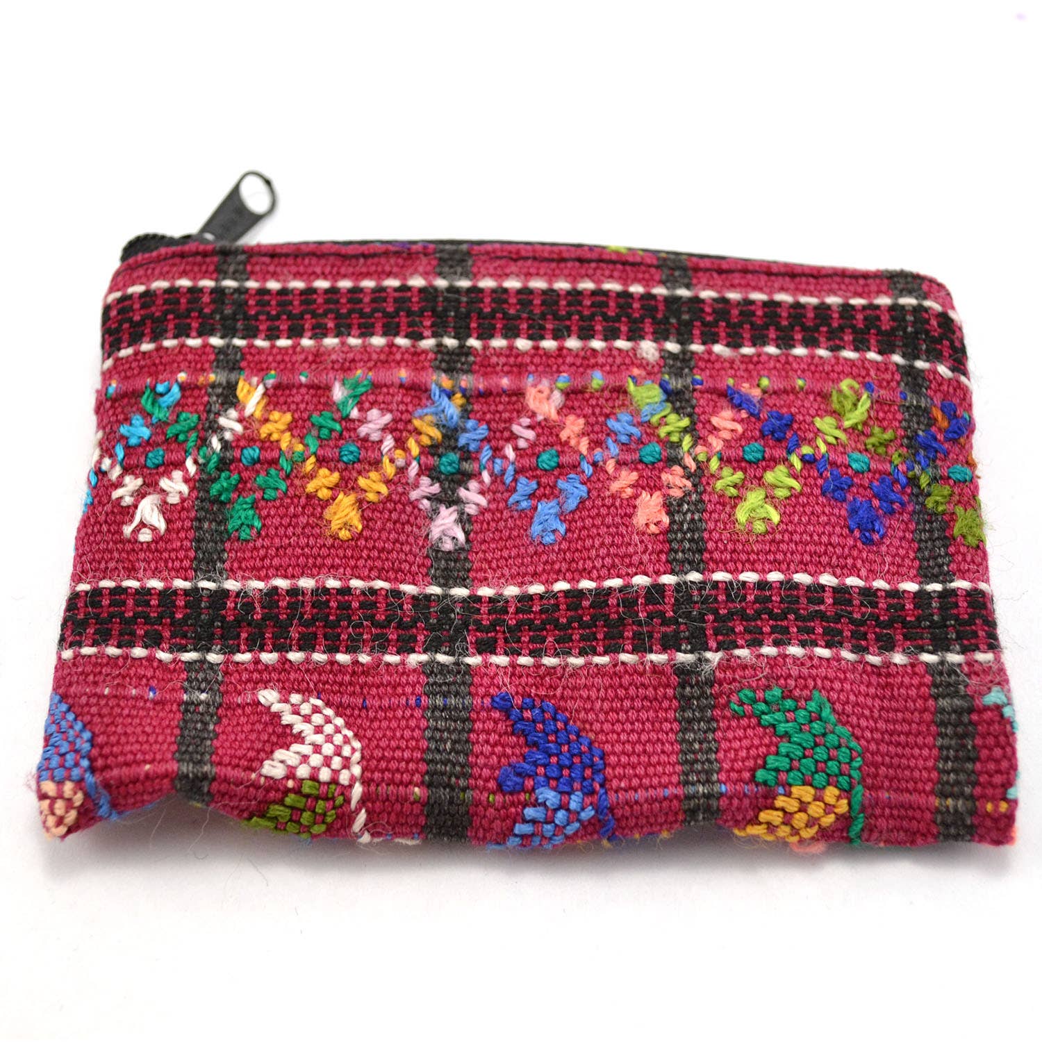 Lucia's Imports – Engroshandel Møntpung - Dame – Genanvendt møntpung i guatemalanske stoffer5