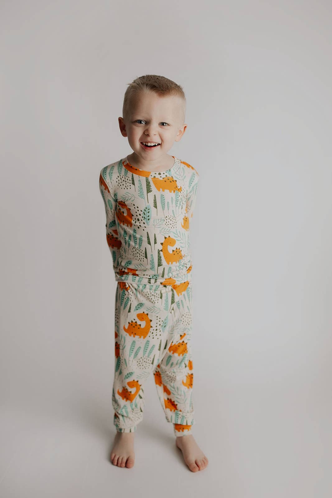Three Little Tots – wholesale Sleepwear set – Kids – Dinosaur Jammies Kids Pjs & Lougewear1