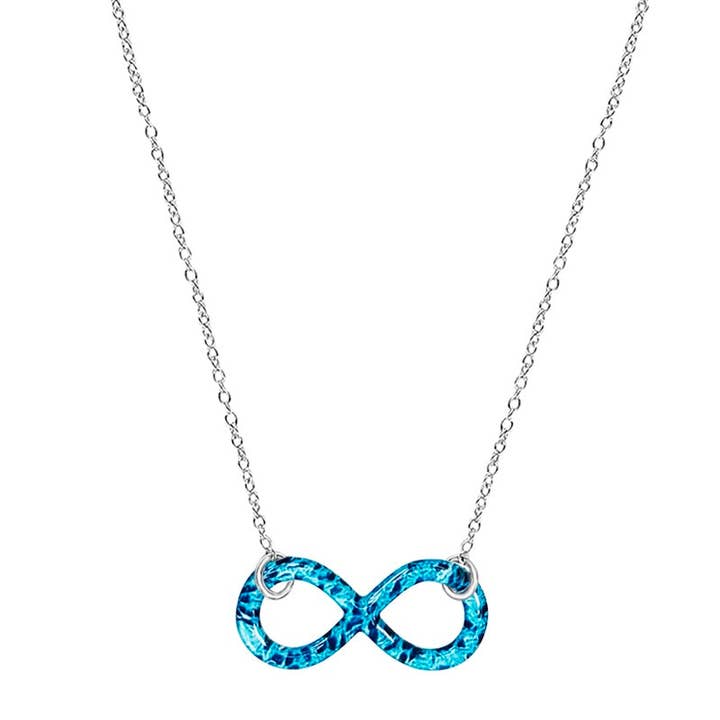 Infinity Necklace for Ovarian Cancer Awareness for wholesale by Revive Jewelry
