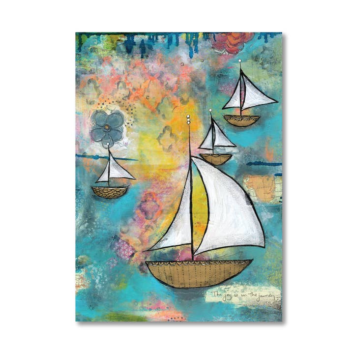 Ímã Joy Is in the Journey por atacado de Wholesome Soul