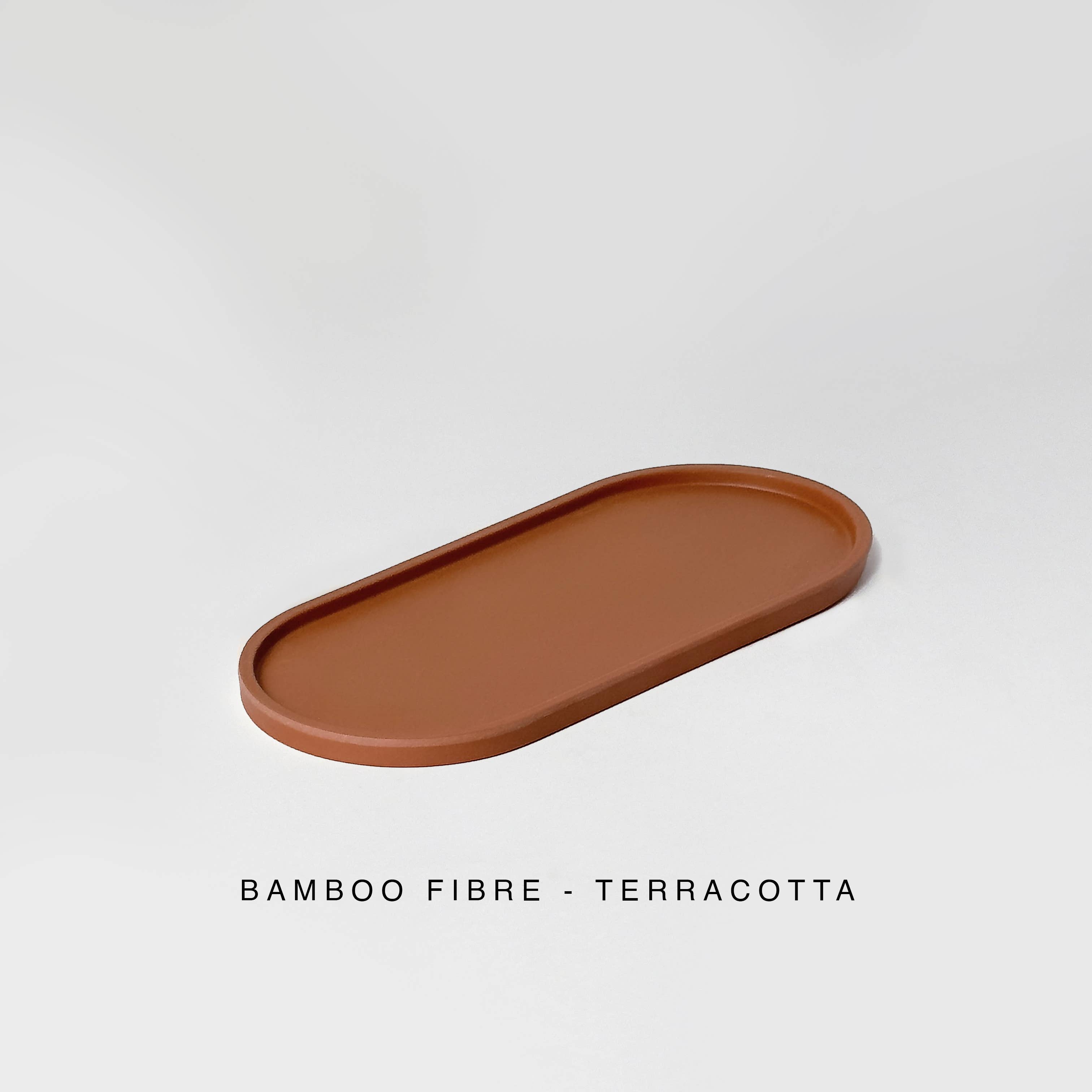 Kanso Designs - Wholesale Decorative Tray - 8.5” Upcycled Oval Decor Trays5