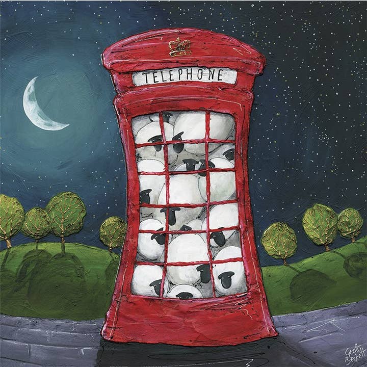 Greeting Card Ewe Rang for wholesale by Natural Partners Limited