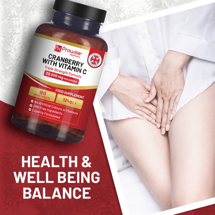 Prowise Healthcare – wholesale Oral supplement/vitamin – Triple Strength Cranberry 30,000mg Added with Vitamin C3