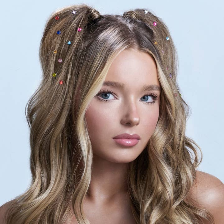 Hally Hair - Wholesale Hair Accessories Set - Kids - Hally Gem Pen Set (Device & 60 Gems)