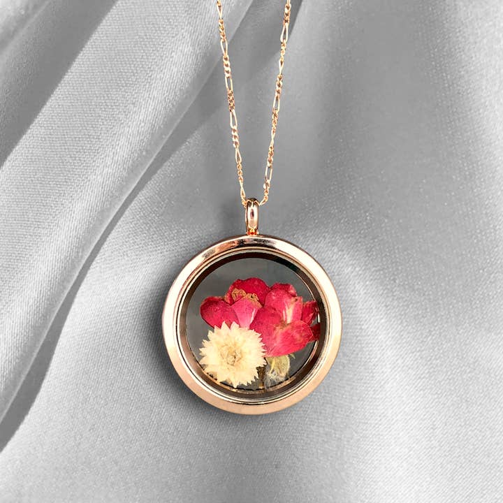 Vera rosa e crisantemo placcati in oro rosa sterling 925 per la vendita all'ingrosso da parte di MadamLili