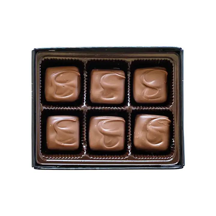 Anne of Green Gables Chocolates - Vente Boîtes de chocolats - Chocolat en boîte (6 pièces) ANNE Caramels1
