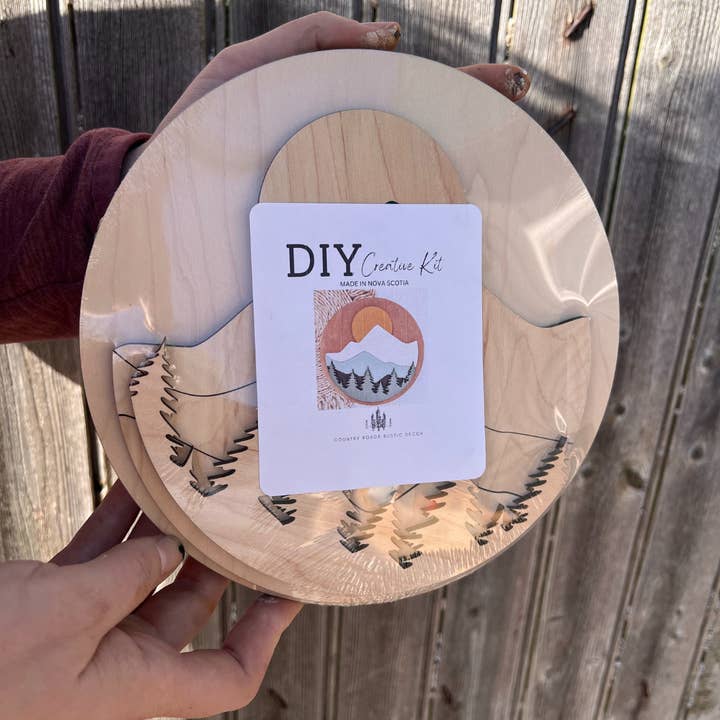 Country Roads Rustic Decor - Wholesale DIY Craft Kit - Dreamcatcher (Unfinished DIY Wall Hanging Kit) 2