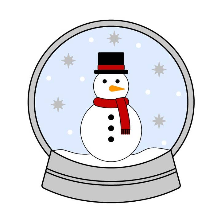 Christmas Snow Globe Brooch for wholesale by Foxx & Ginger Jewellery