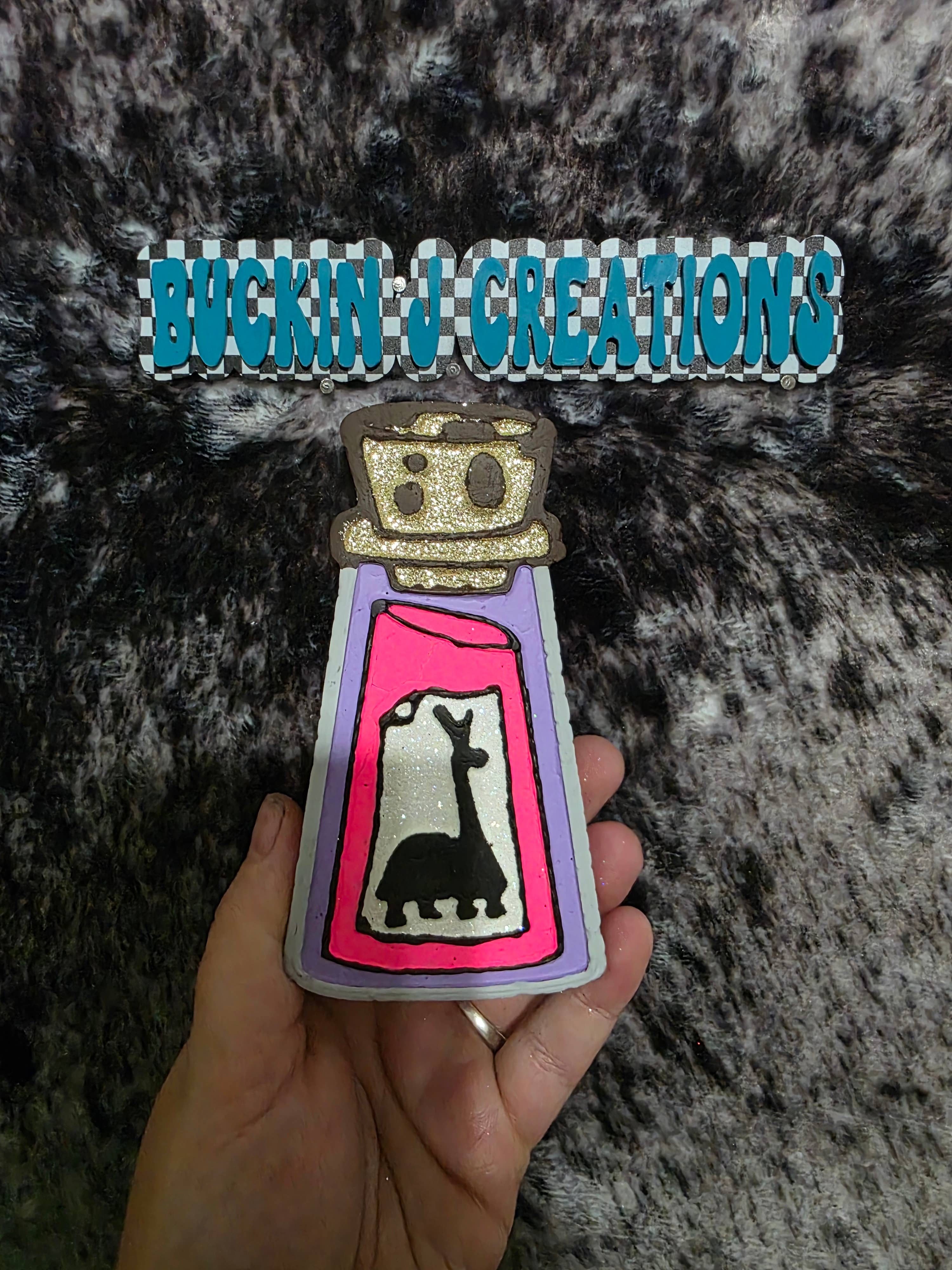 Buckin J Creations - Wholesale Car Freshener - Women's - Lama Potion Funny Car Air Freshener1