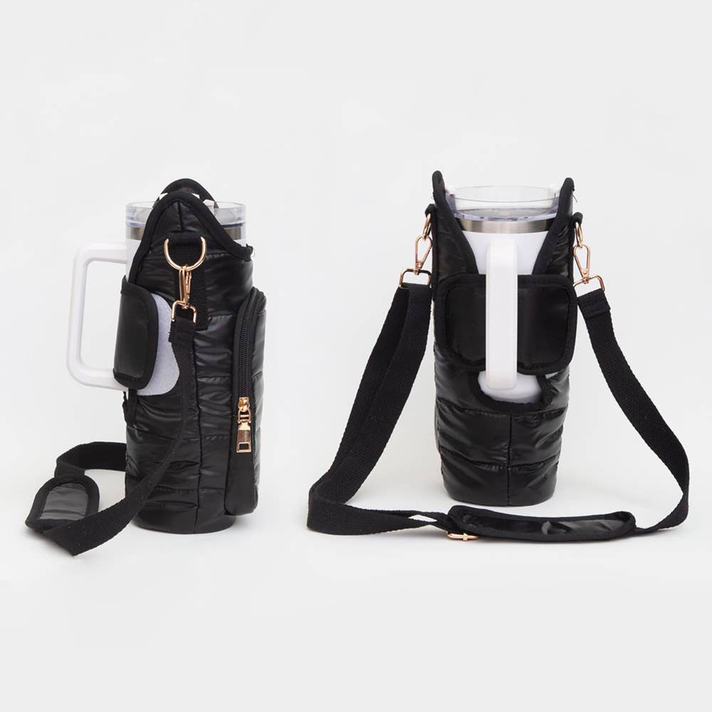 Sensibling Corp. - Vendita all'ingrosso Borsa a tracolla - Donna - Borsa a tracolla portaborraccia trapuntata lucida15