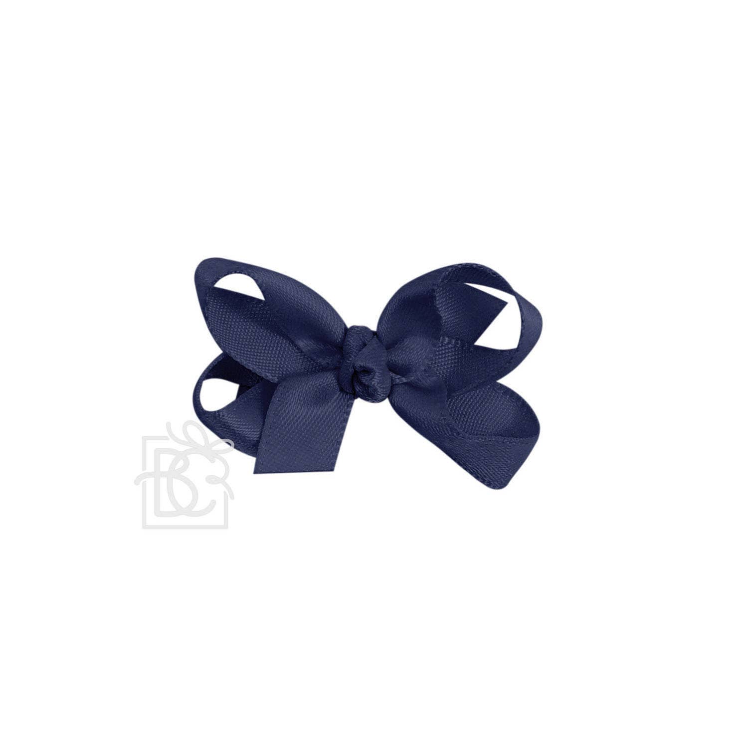 Beyond Creations, LLC - Wholesale Hair Bow - Kids - SATIN BOW ON CLIP42