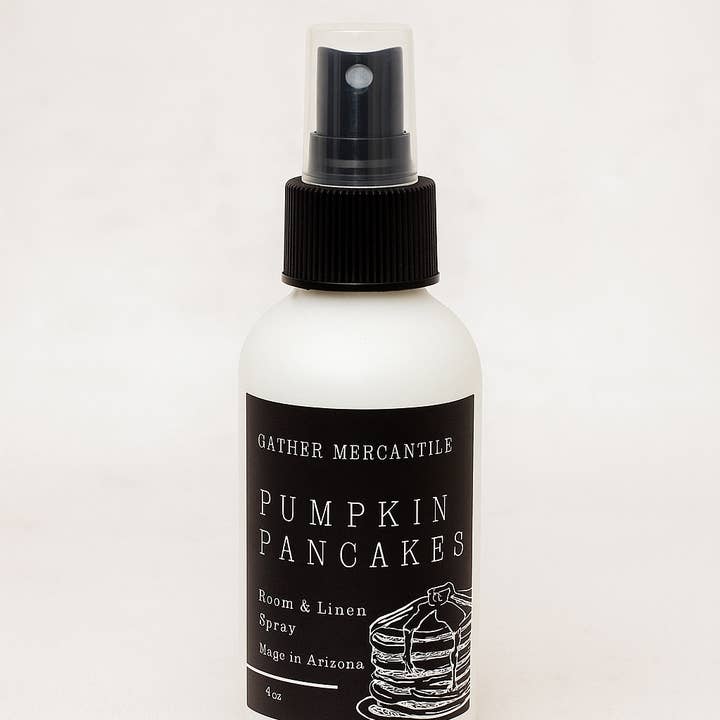 Pumpkin Pancakes Room & Linen Spray for wholesale by Gather Mercantile