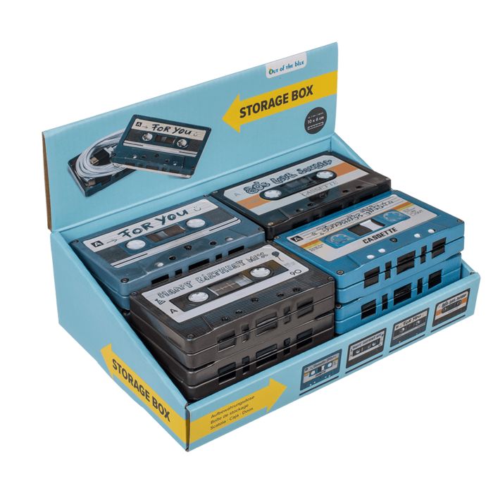 Out of the blue KG - Wholesale Storage Bin - Metal storage box, Music cassette,2