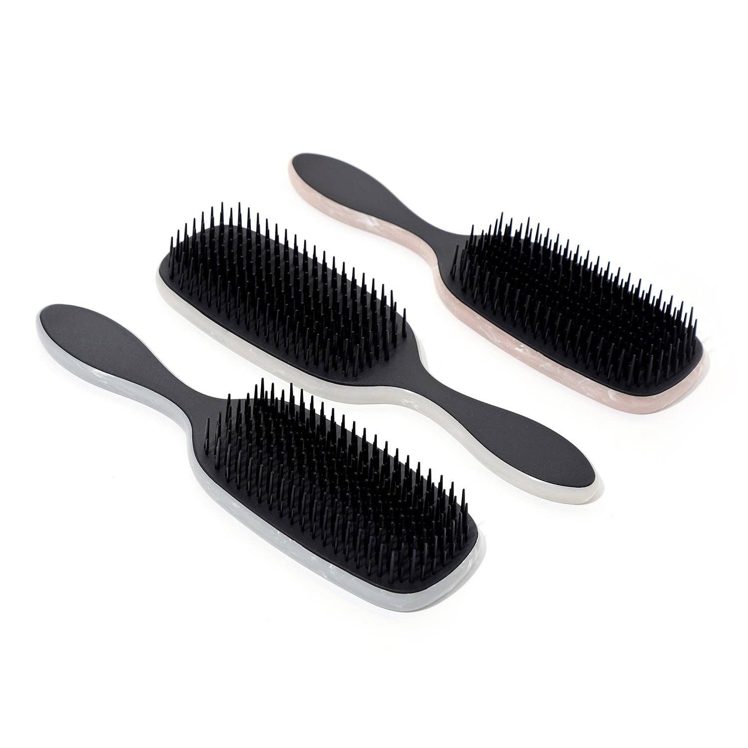 Dipped Shop – wholesale Hair brush/comb – Marbled Handle Massage Air Cushion Comb DPHC275