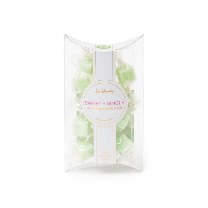 Bonblissity - Vente Gommage/exfoliant pour le corps - Coffret de Mini-Me Gommage au Sucre en Cube - Citronnelle Fraîche (PDSF 12 $)2
