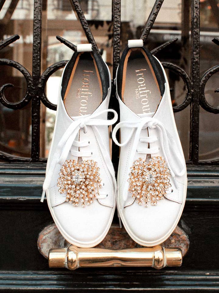 Gwen gold clips for wholesale by Froufrouz