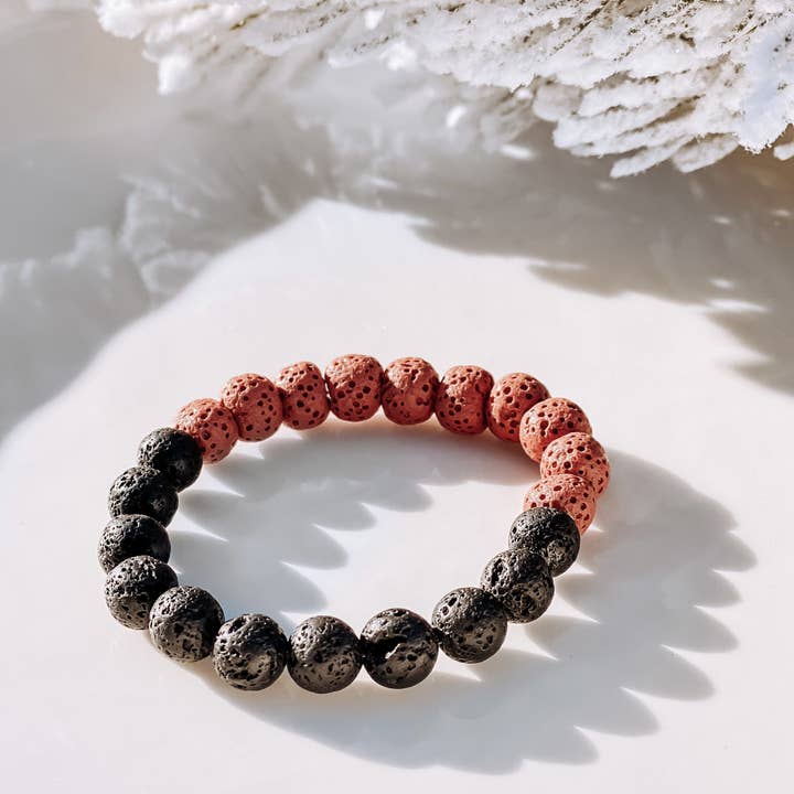 Bracelet diffuseur de lave pour la vente par EshnaDesign