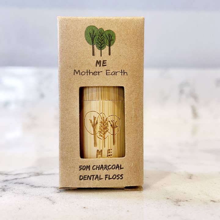 Me Mother Earth - Wholesale Floss - Vegan Eco Dental Floss- Refillable Bamboo Container