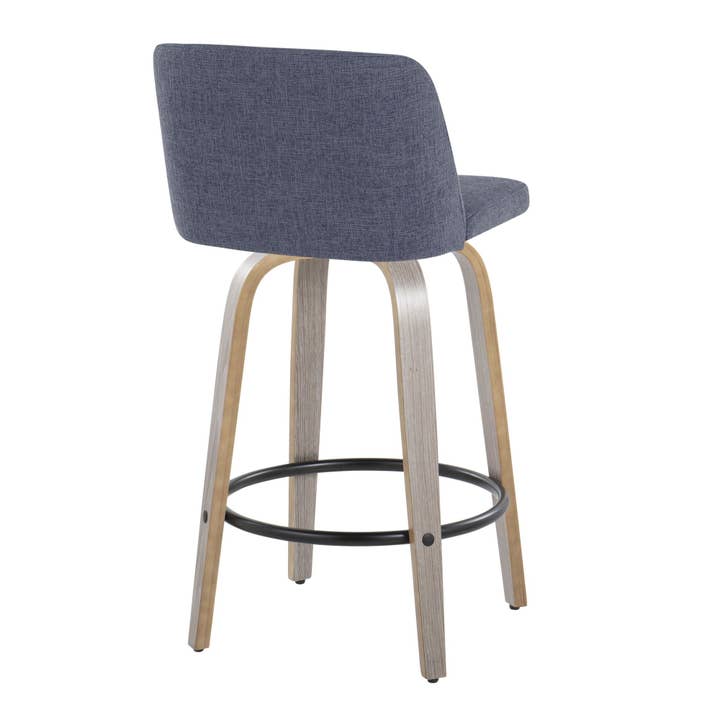 LumiSource and Grandview Gallery - Wholesale Stool - Toriano 26" Fixed Height Counter Stool Q - Set of 217