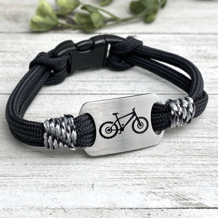 Mountain Bike Adventure Bracelet for wholesale by Be Inspired UP