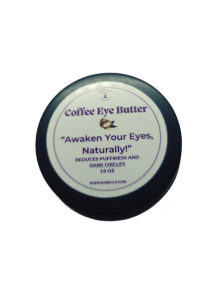 RareGlo Organic Shea Products - Wholesale Eye Cream/Gel -  Coffee Eye Butter2