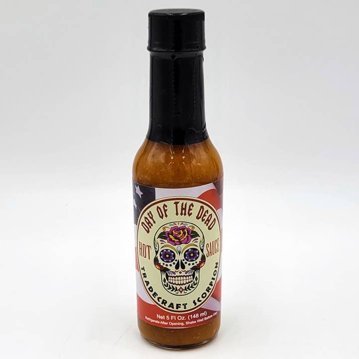 PSI Legacy Food / Day of the Dead - Wholesale Hot Sauce - "Tradecraft Scorpion" Day of the Dead Hot Sauce