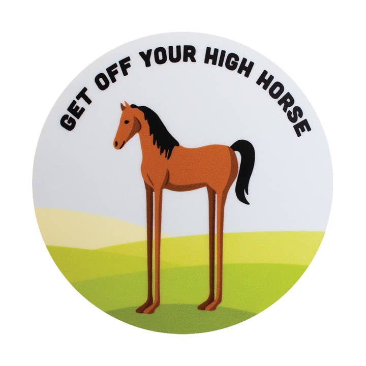 Retrograde Supply Co. - Wholesale Sticker - High Horse Sticker