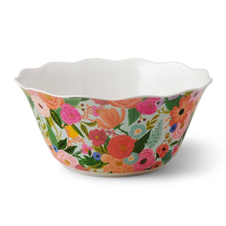 Garden Party Melamine Serving Bowl for wholesale by Rifle Paper Co.