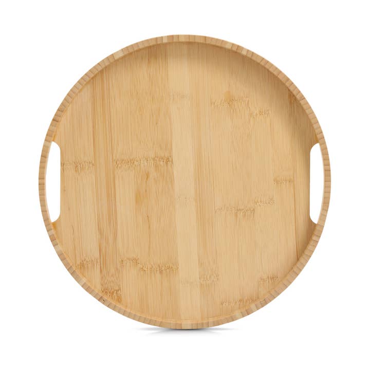 light brown Serving tray, bamboo for wholesale on Faire3